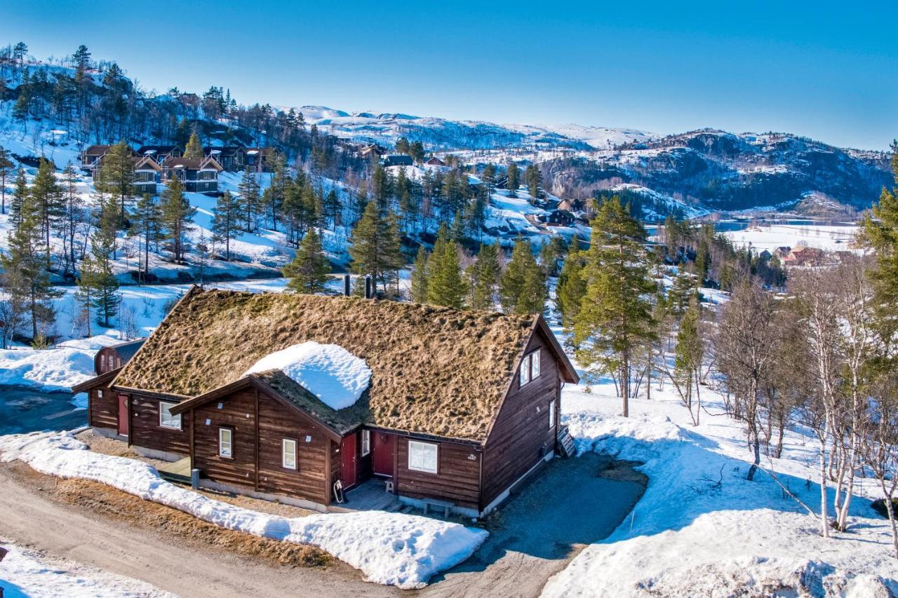 Three-Bedroom Holiday Cottage Tjorhom Eksteriør bilde
